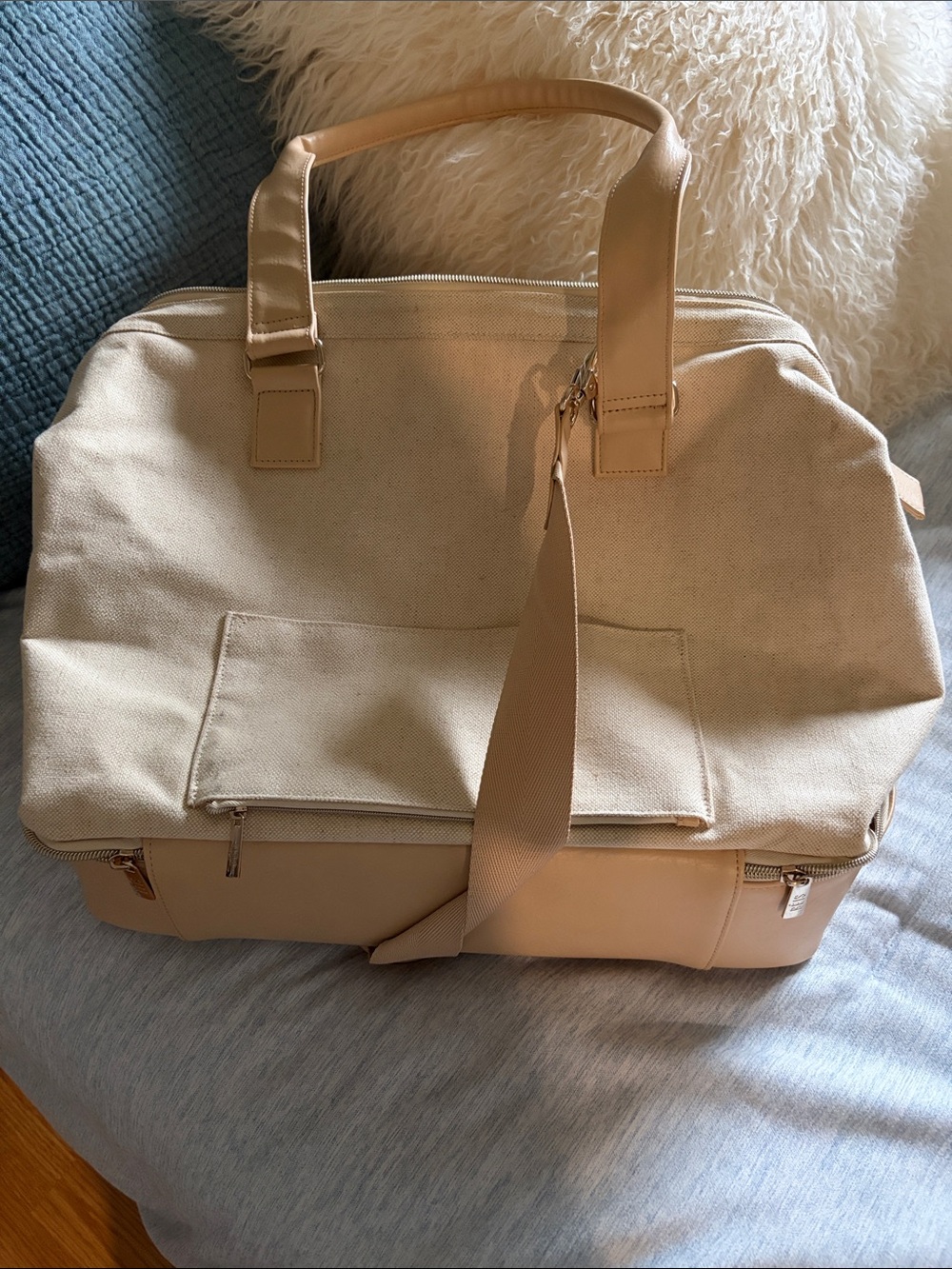 Beis Canvas Travel Duffel Bag